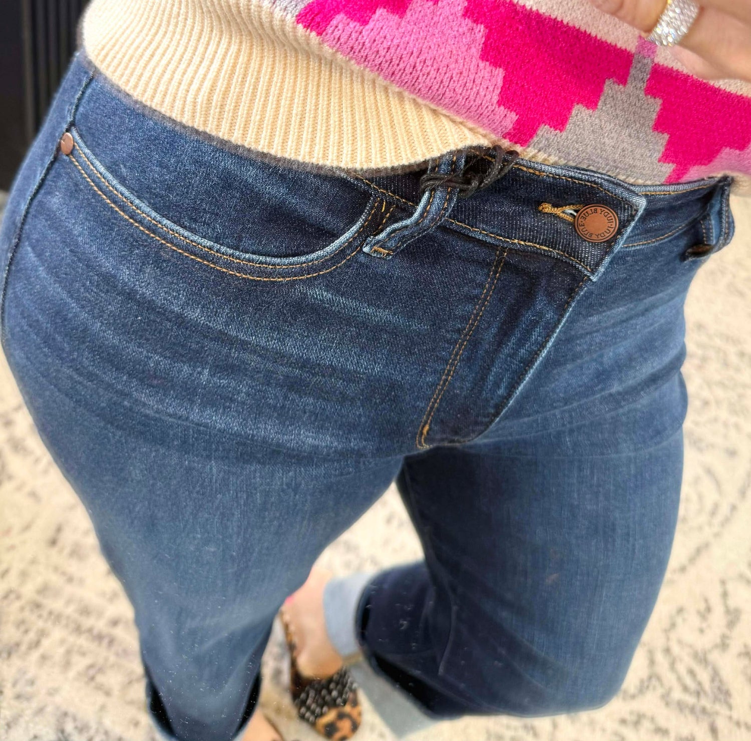 Judy Blue Timeless Edge Straight Jeans {0-24W}