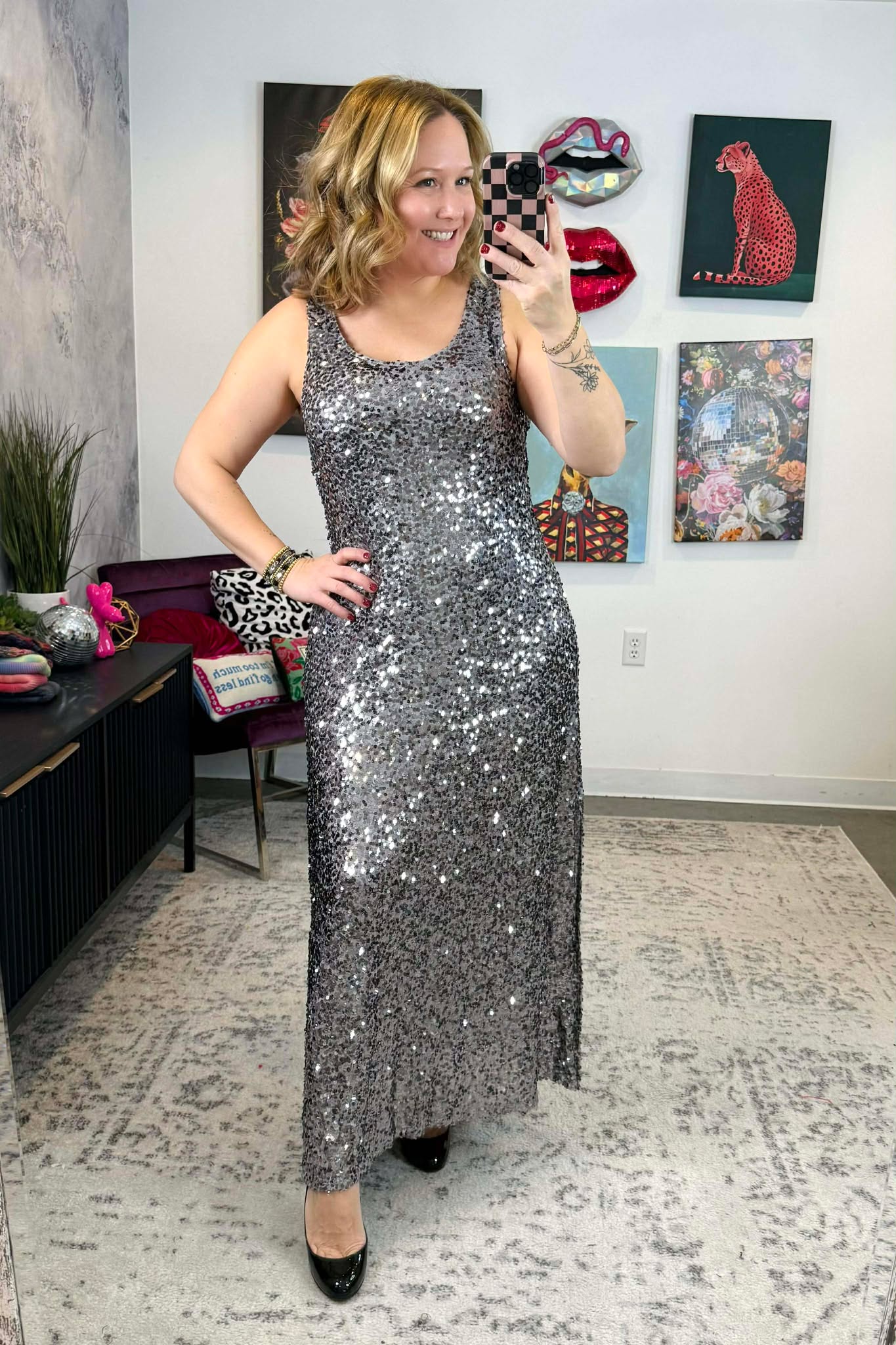 Sequin Starlight Dress {S-L}