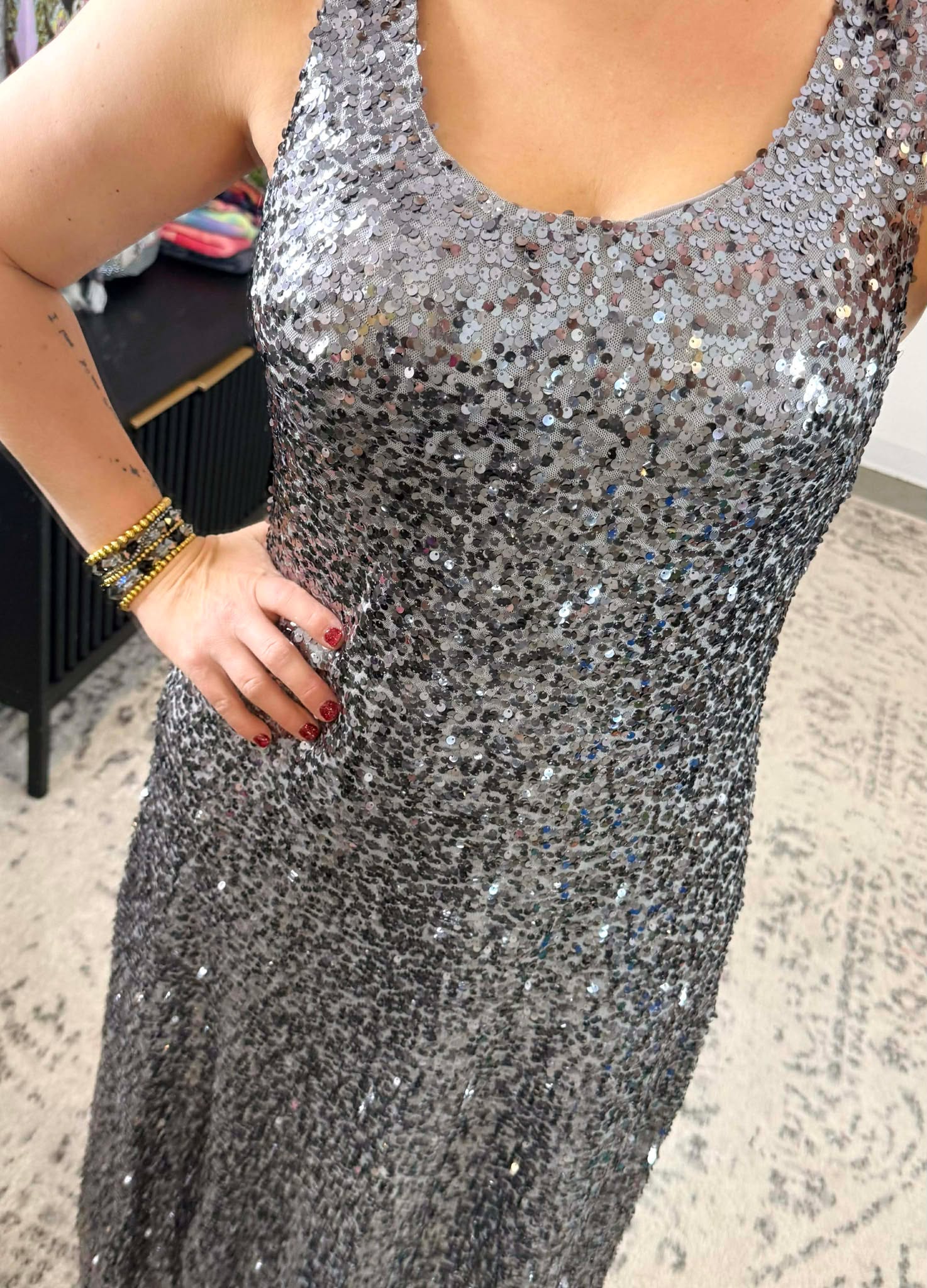 Sequin Starlight Dress {S-L}