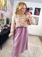 Radiant Rose` Skirt {S-L} - KaraMarie