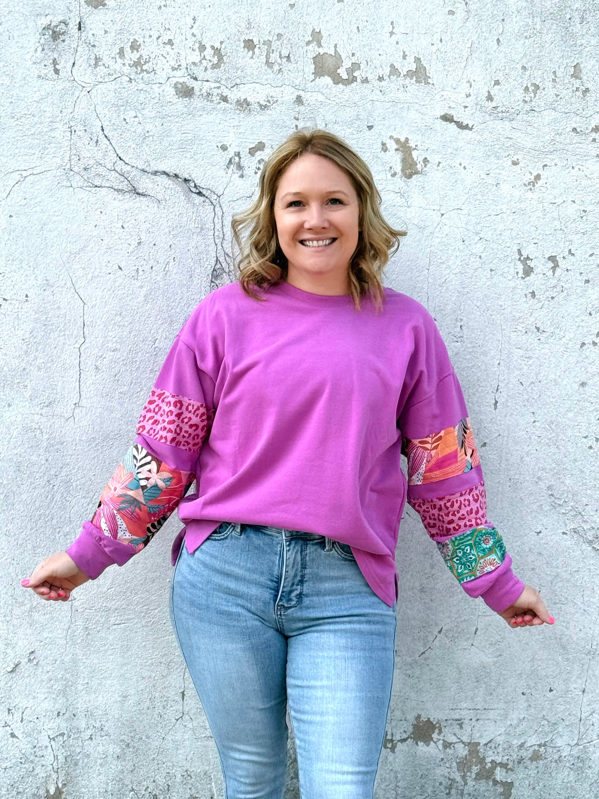 Mix Me Up Top - Orchid {S-L} - KaraMarie