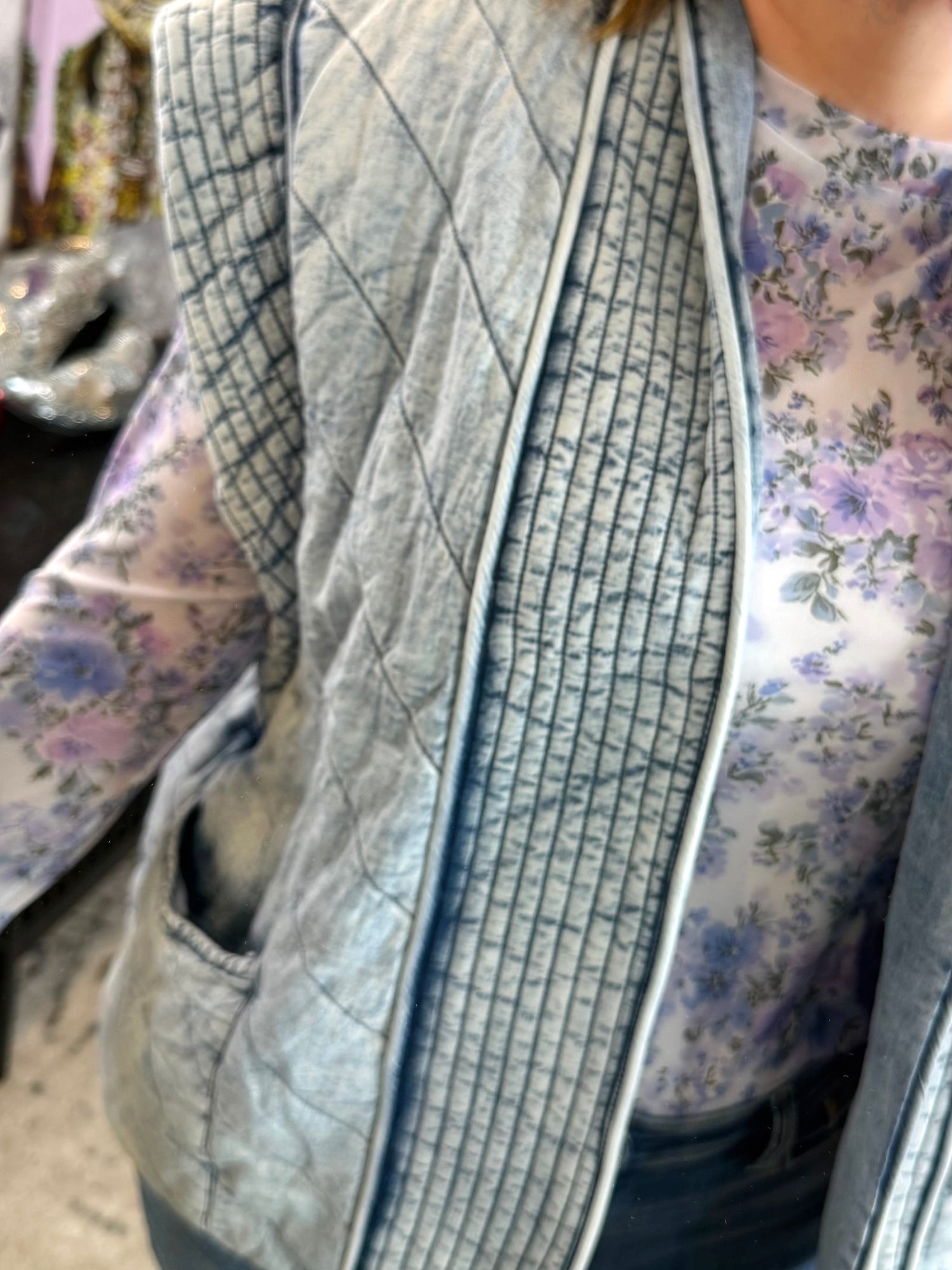 Quilted Trails Vest {S-XL} - KaraMarie