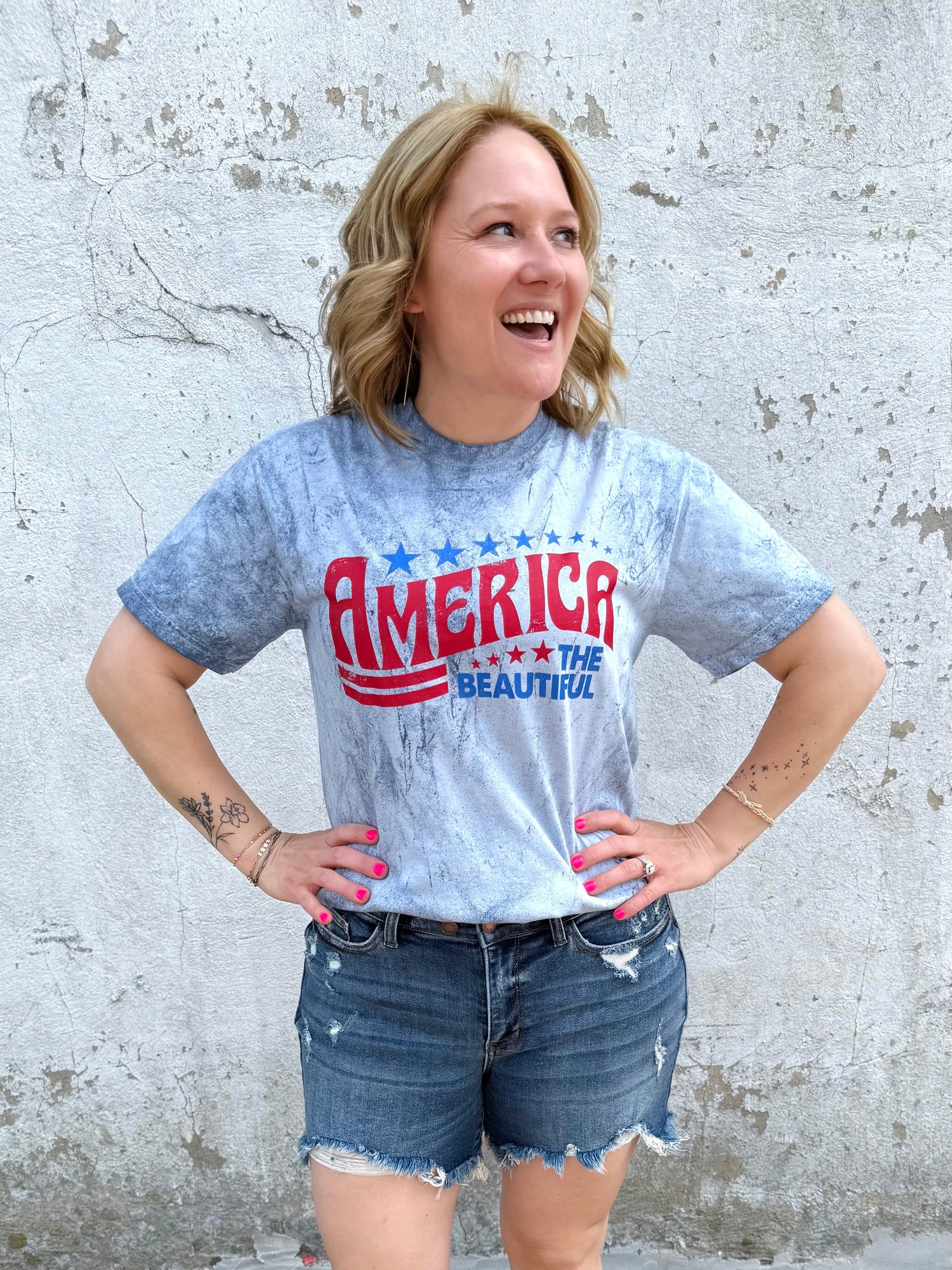America the Beautiful Graphic Tee {Custom Order!}