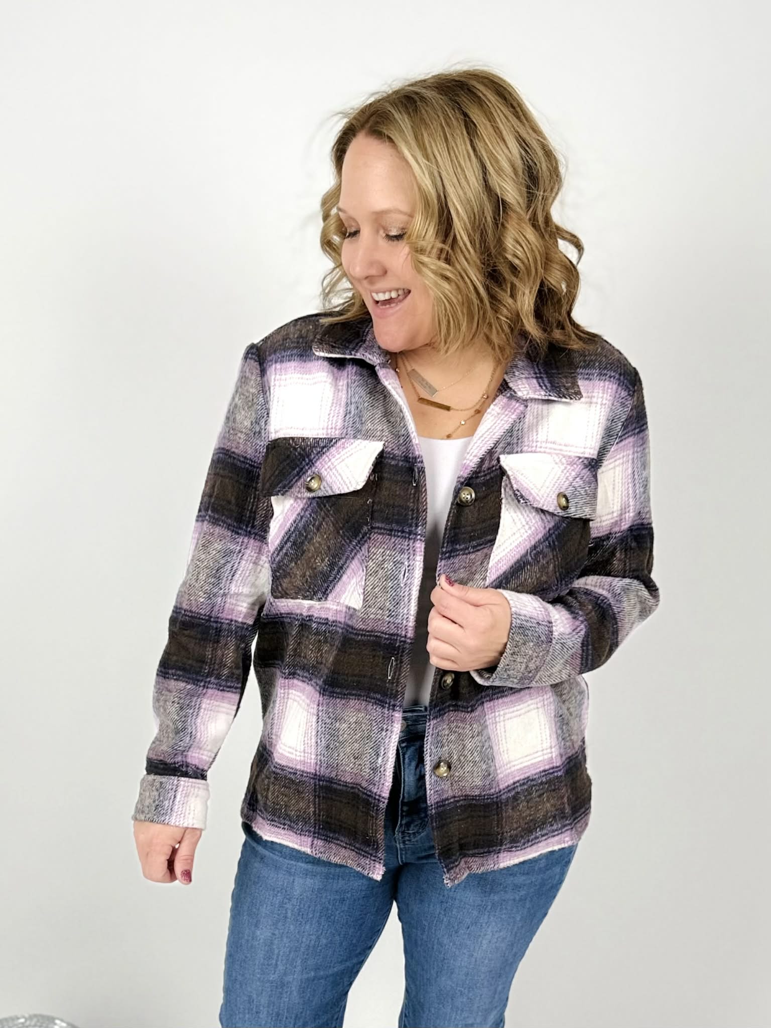 BLACK FRIDAY DEAL!! Cabin Shacket - Two Colors! {S-2X} - KaraMarie