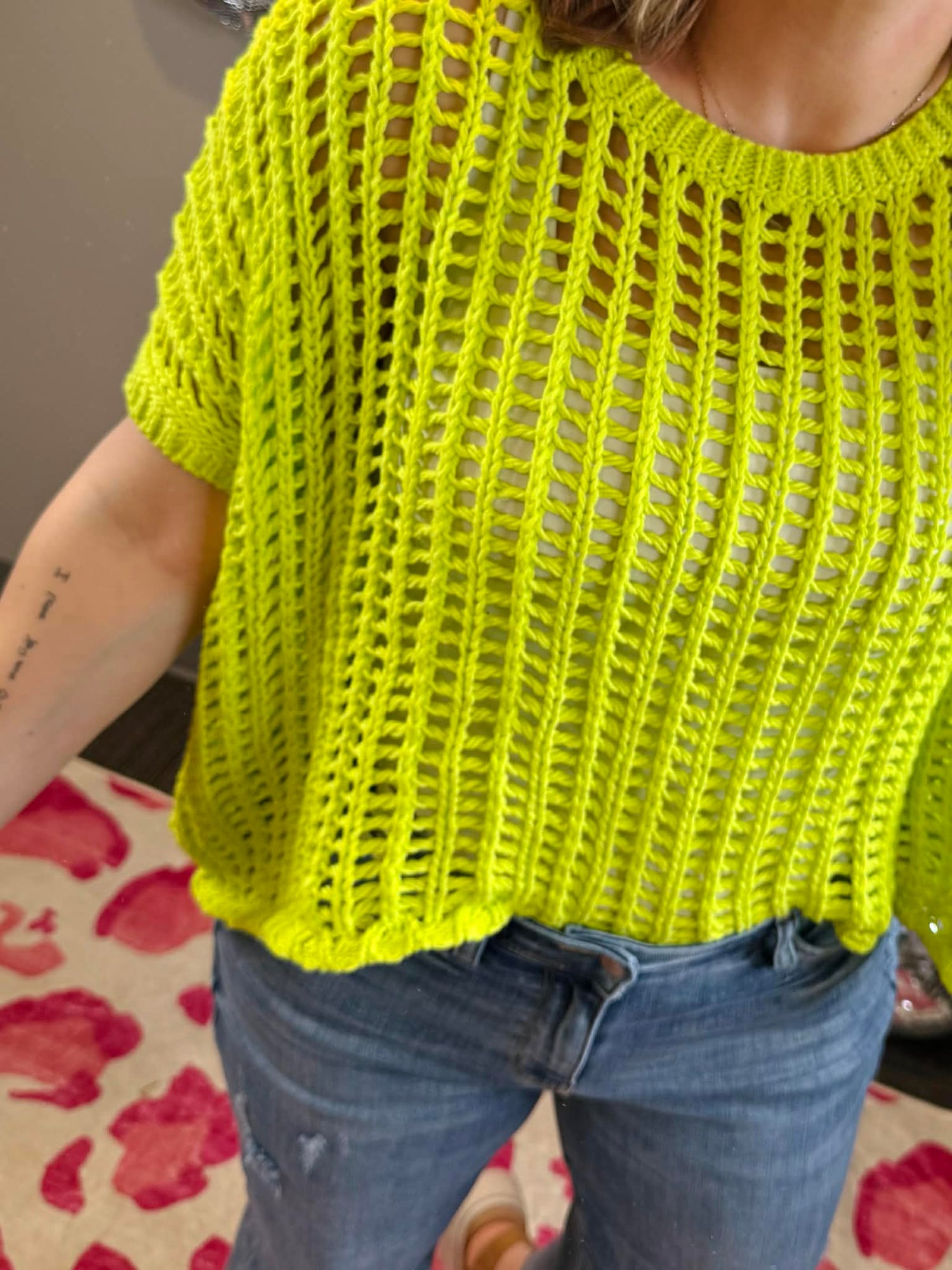 What You Want Top in Neon Green {S-XL} - KaraMarie