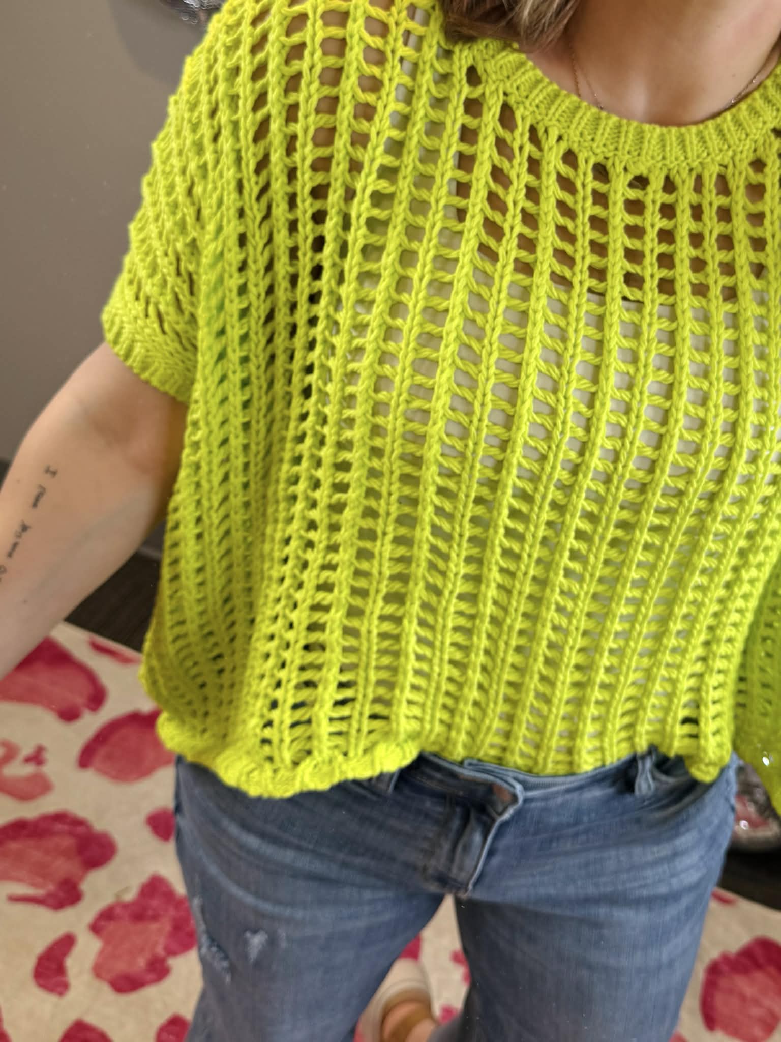 What You Want Top in Neon Green {S-XL} - KaraMarie