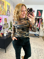 Camo Crush Mesh Top {S-3X} - KaraMarie
