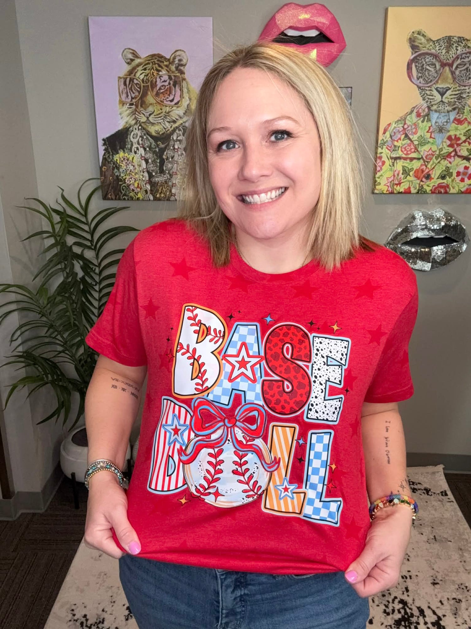 Fun Baseball Graphic Tee {Custom Order!}