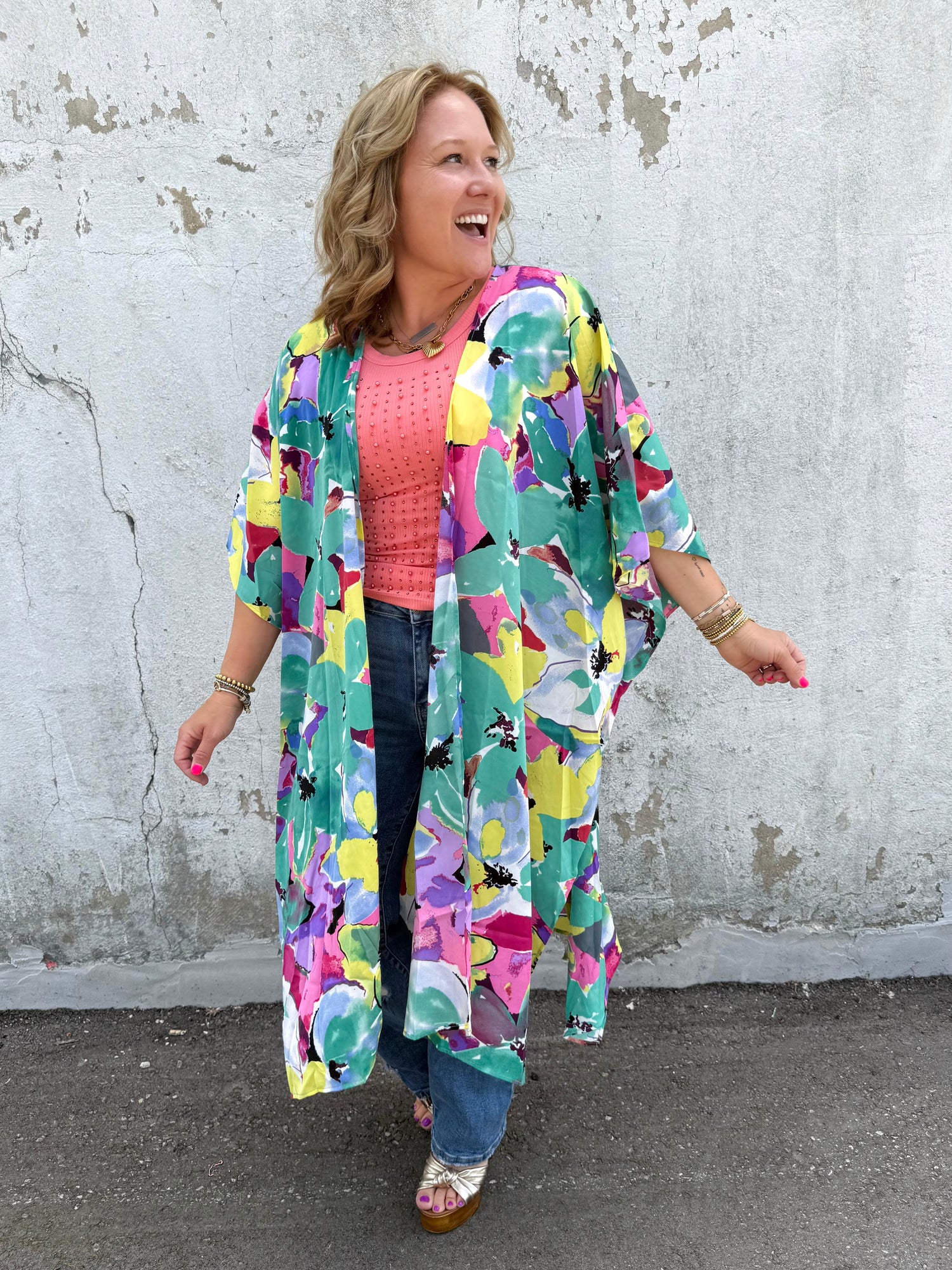 Blossom Breeze Kimono {S/M-1X/2X} - KaraMarie