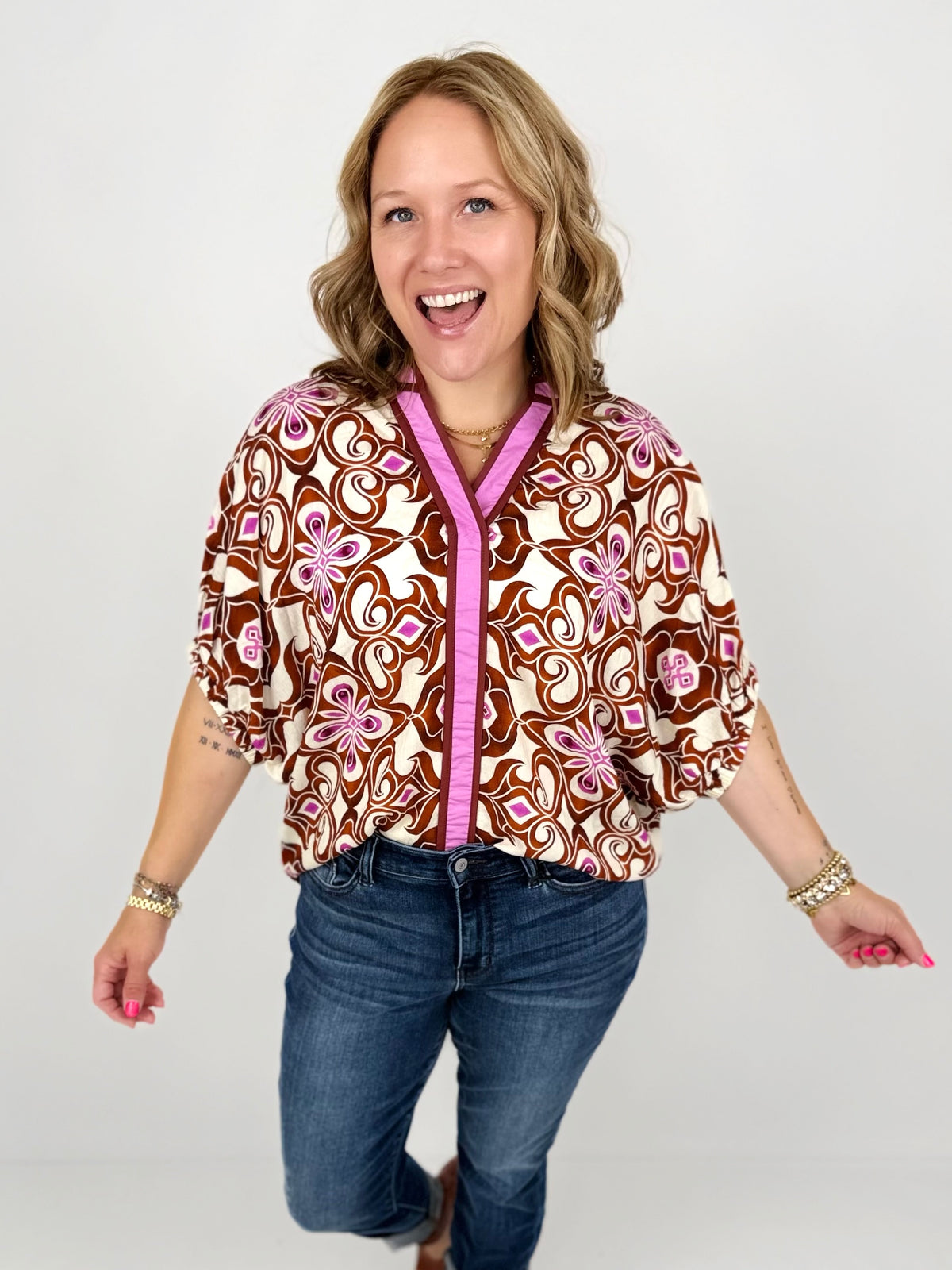 ArtForm Blouse {S-L} - KaraMarie