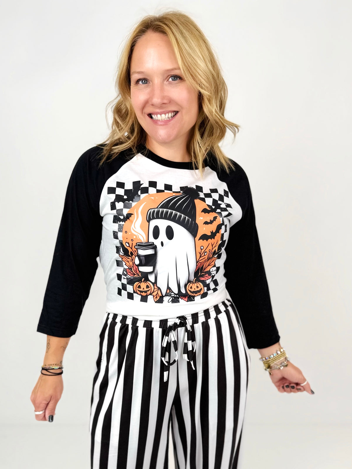 Hipster Ghost Graphic Tee {Custom Order!}