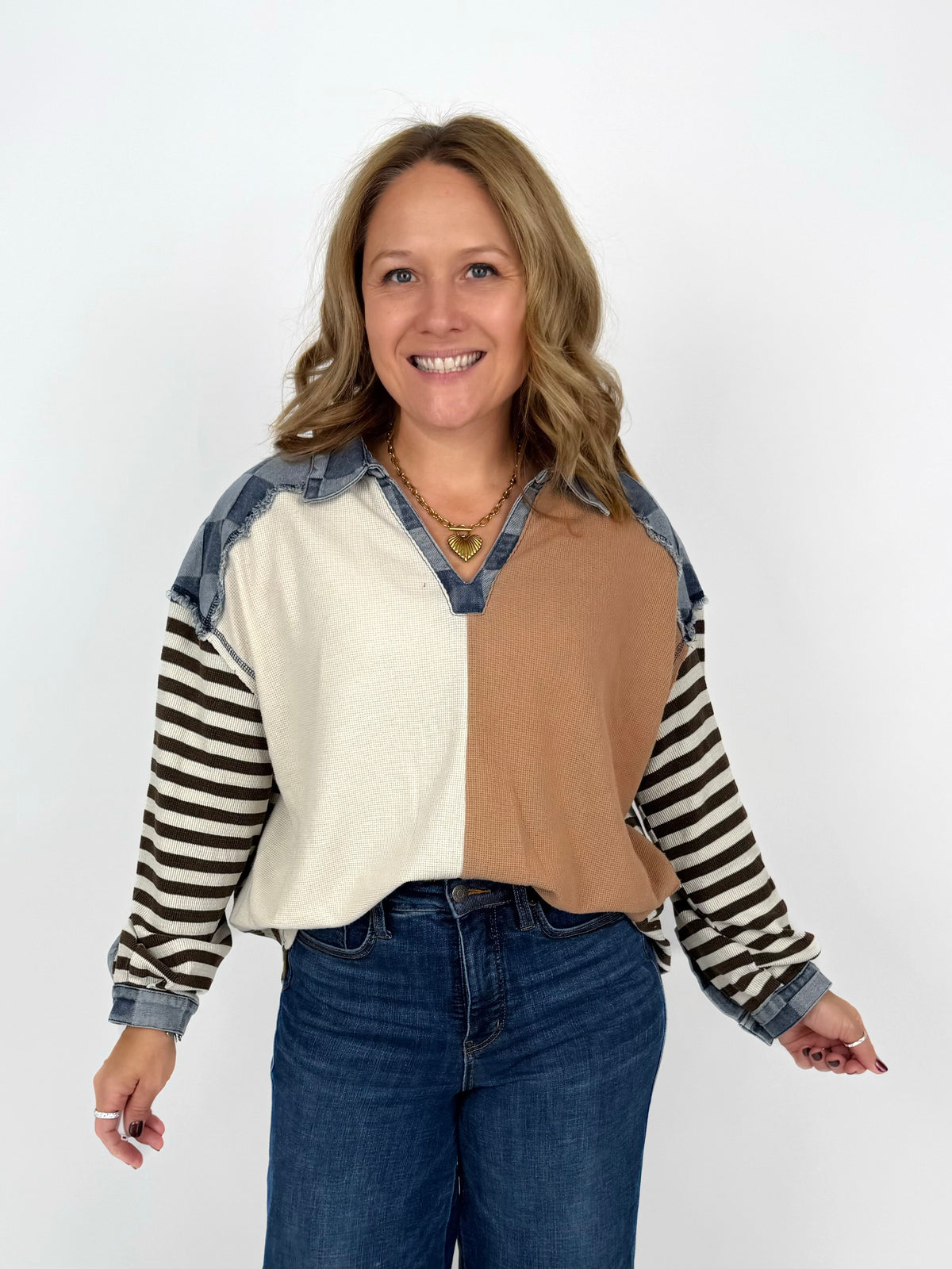 Rustic Retreat Pullover {S-XL}