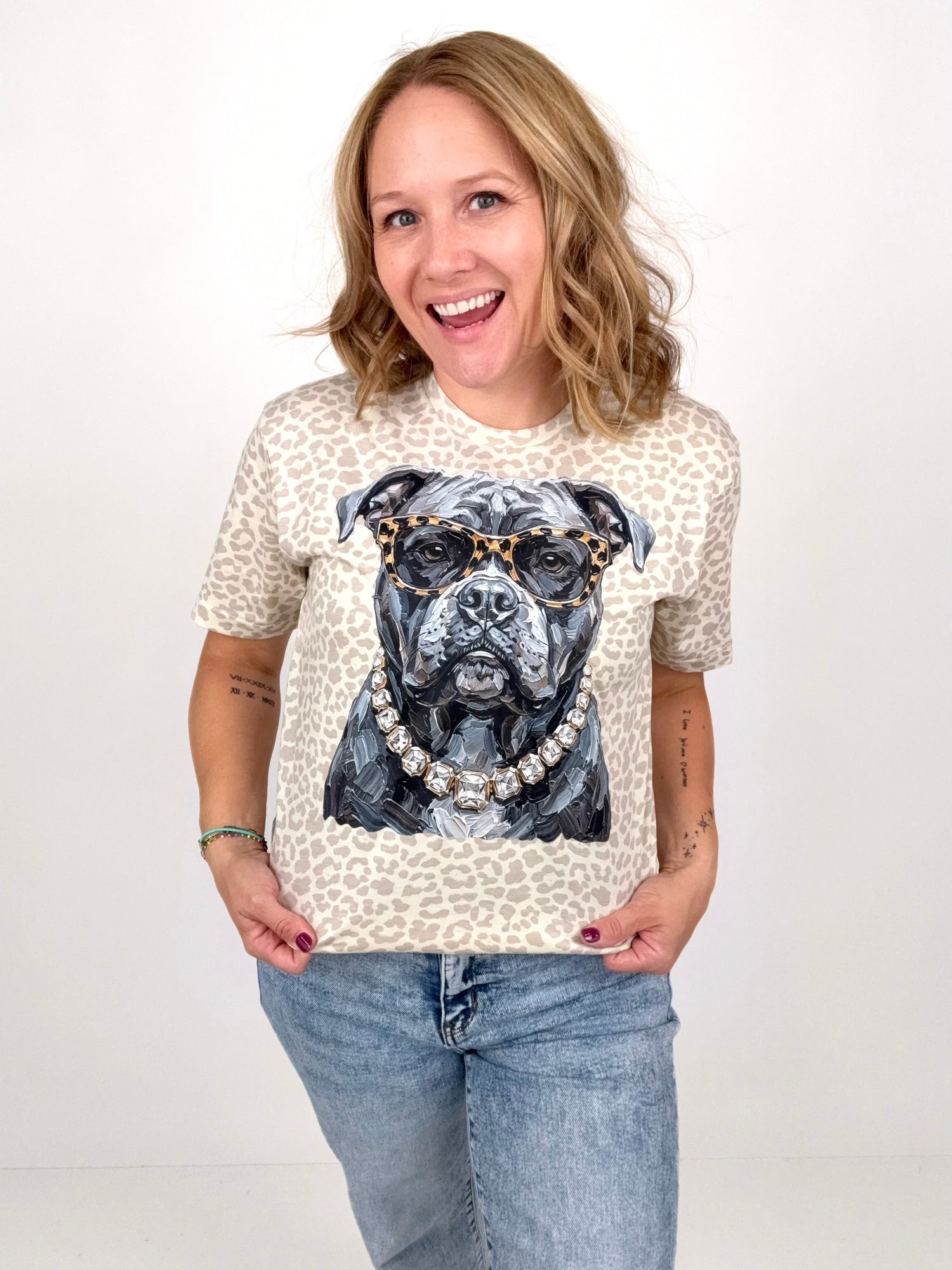 Boujee Bulldog Graphic Tee {Custom Order!}