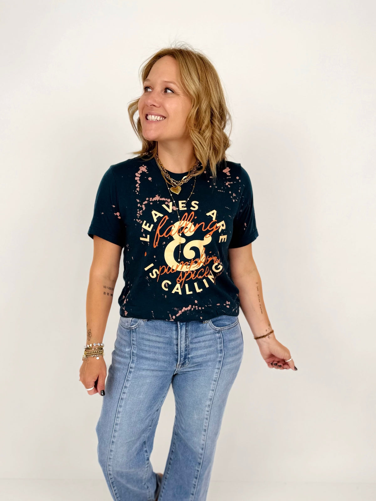 Leaves are Falling Tee {S-3X}