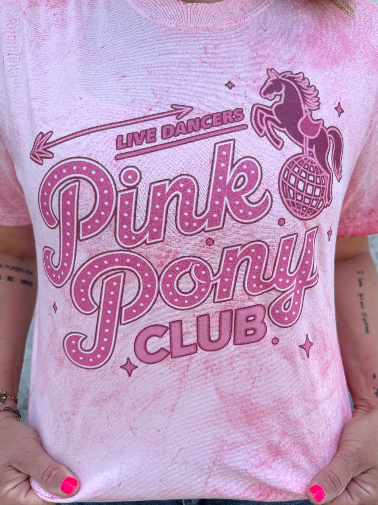 Pink Pony Graphic Tee {Custom Order!}