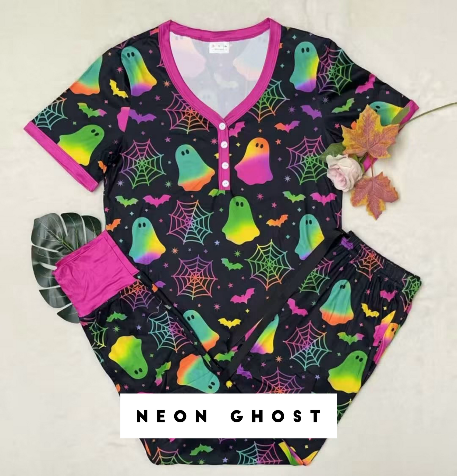 PREORDER :: Halloween/Fall Pajama Sets - Joggers {Multiple Prints} ETA is END of SEPT 2026