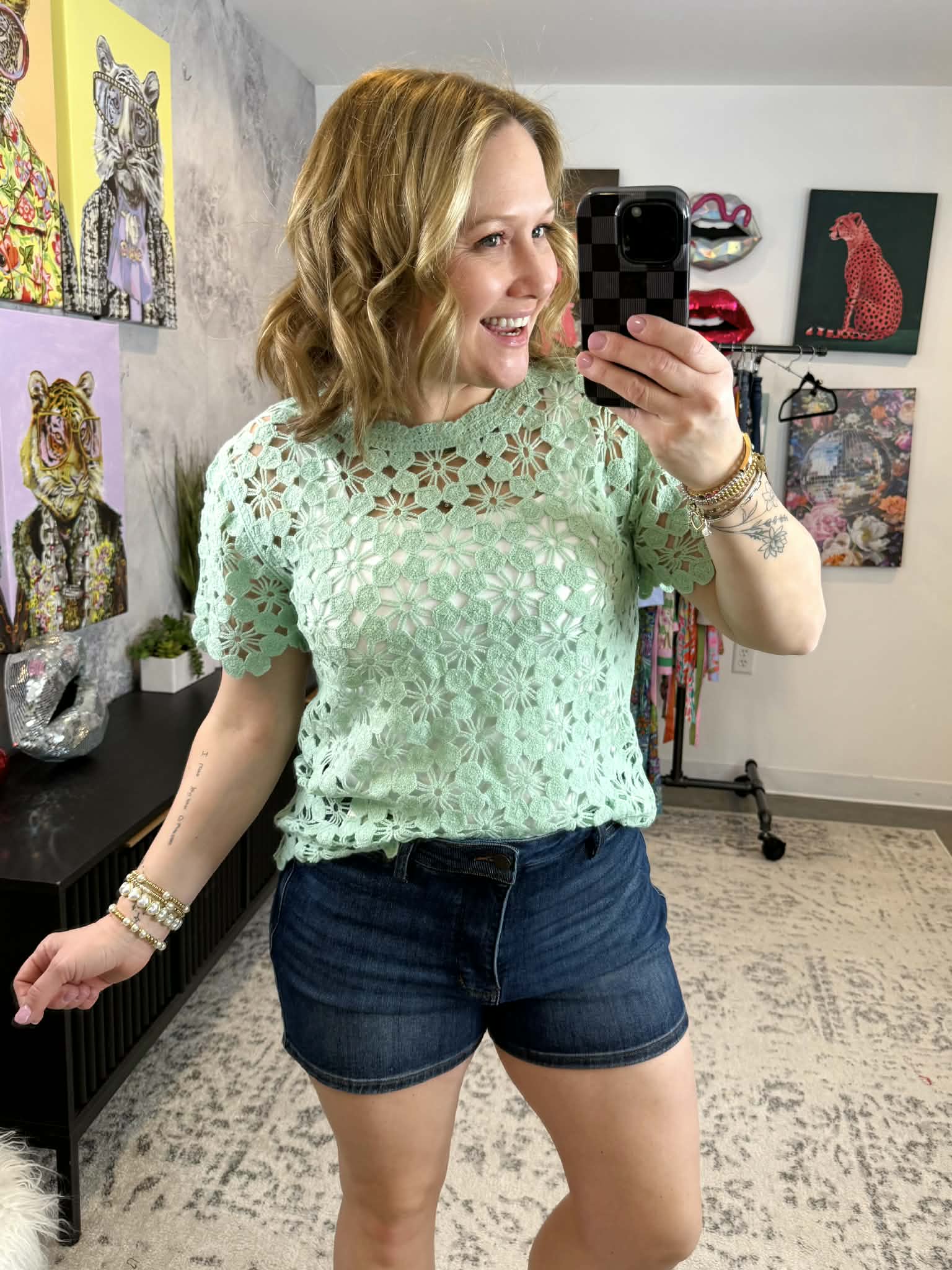 Judy Blue Slim Line Shorts {S-3X} - KaraMarie