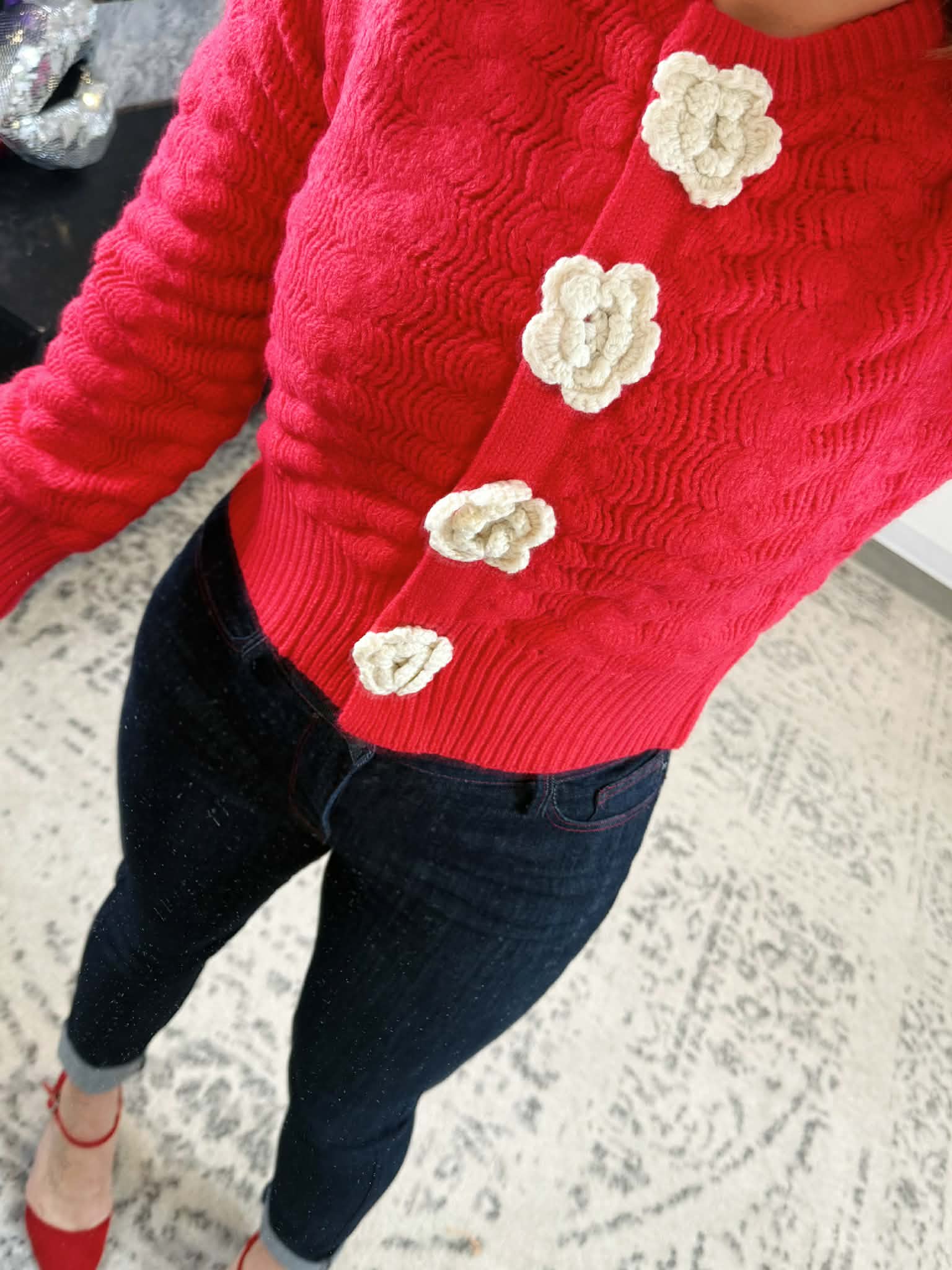 Cottage Charm Sweater Cardigan {S-L} - KaraMarie