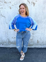Indigo Illusion Top {S-3X} - KaraMarie