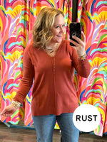 Central Line V-Neck Sweater - Multiple Colors {S/M-L/XL} - KaraMarie