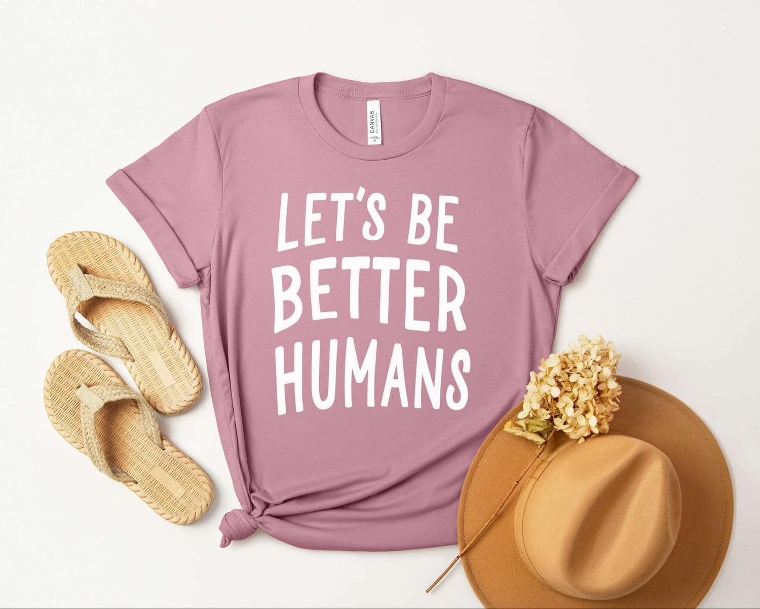 Let's Be Better Humans Graphic Tee