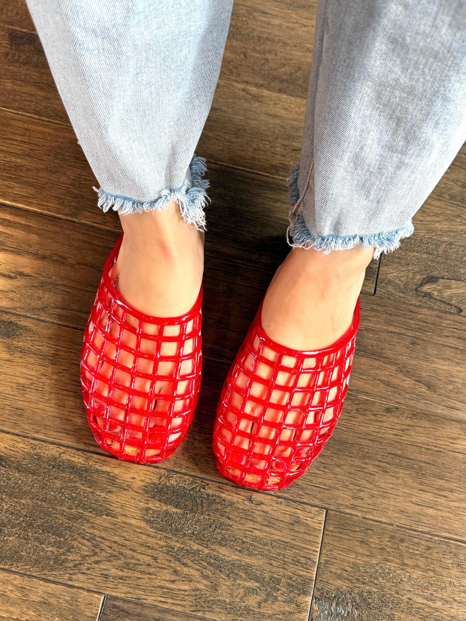 MIA - Jelly Sandal - Red