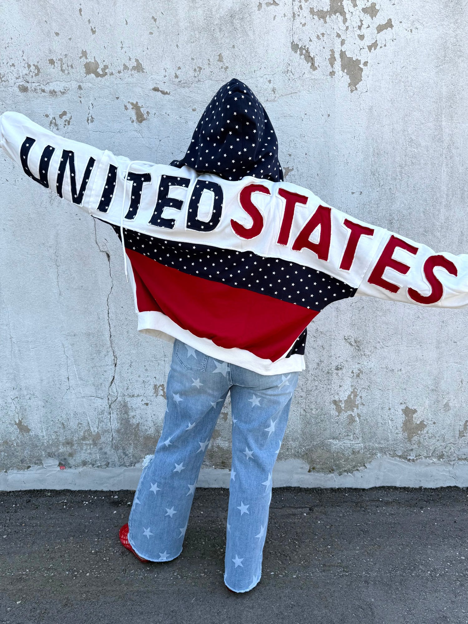 USA Spirit Zip Up Hoodie {S-L} - KaraMarie