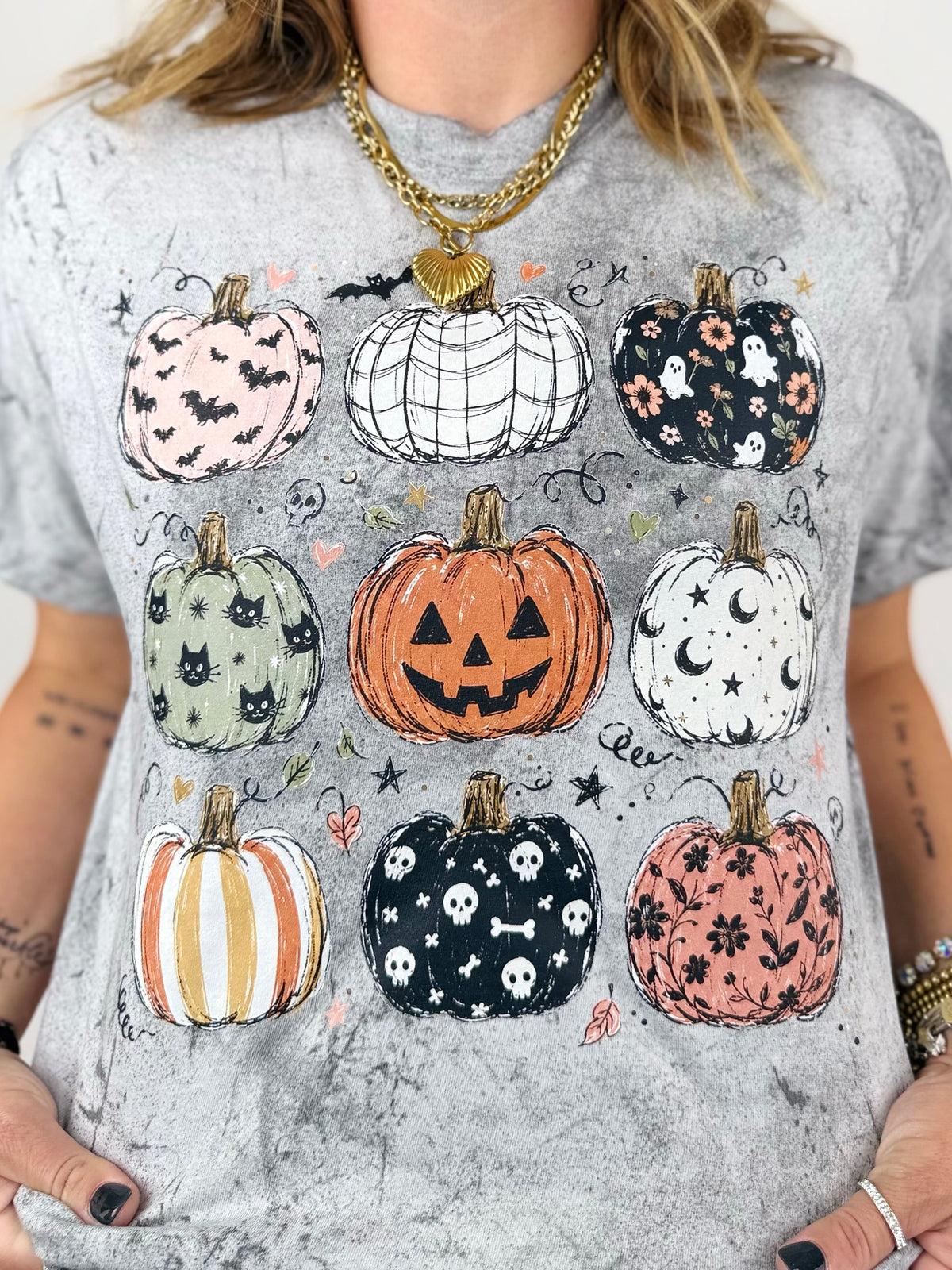 Spooky Pumpkins Graphic Tee {Custom Order!}