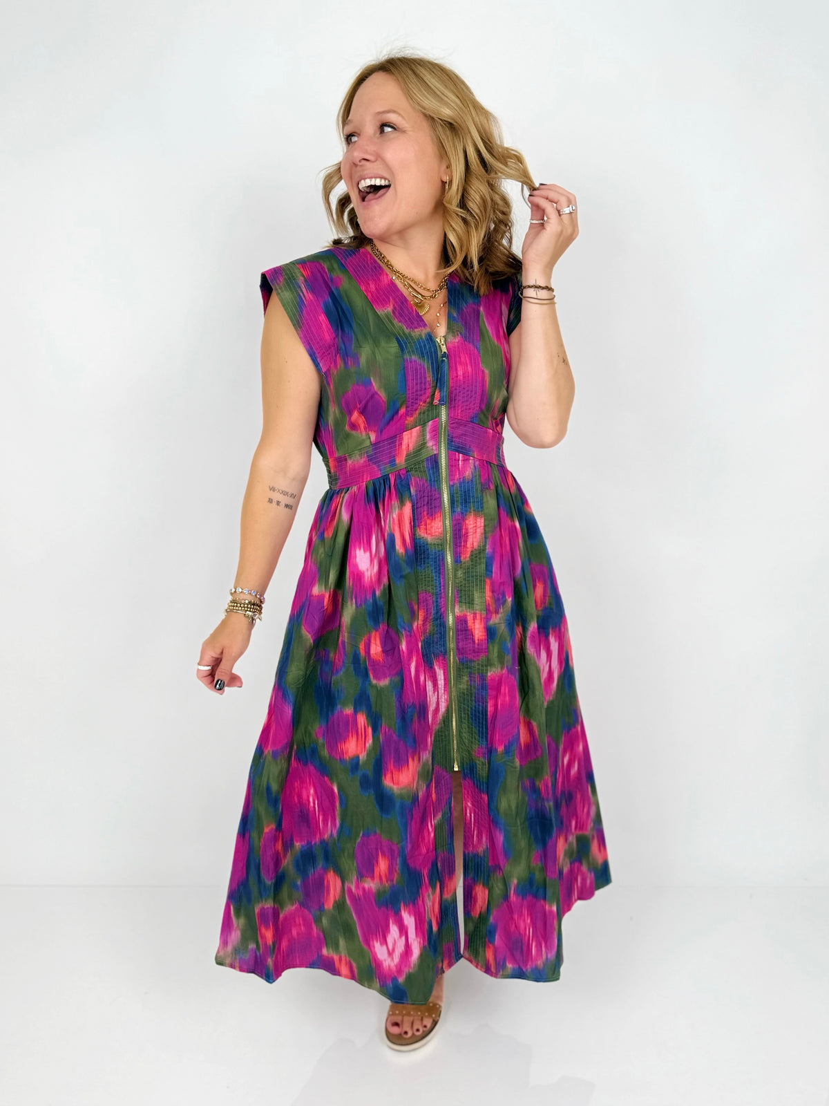 Signature Style Zipper Dress {S-L}