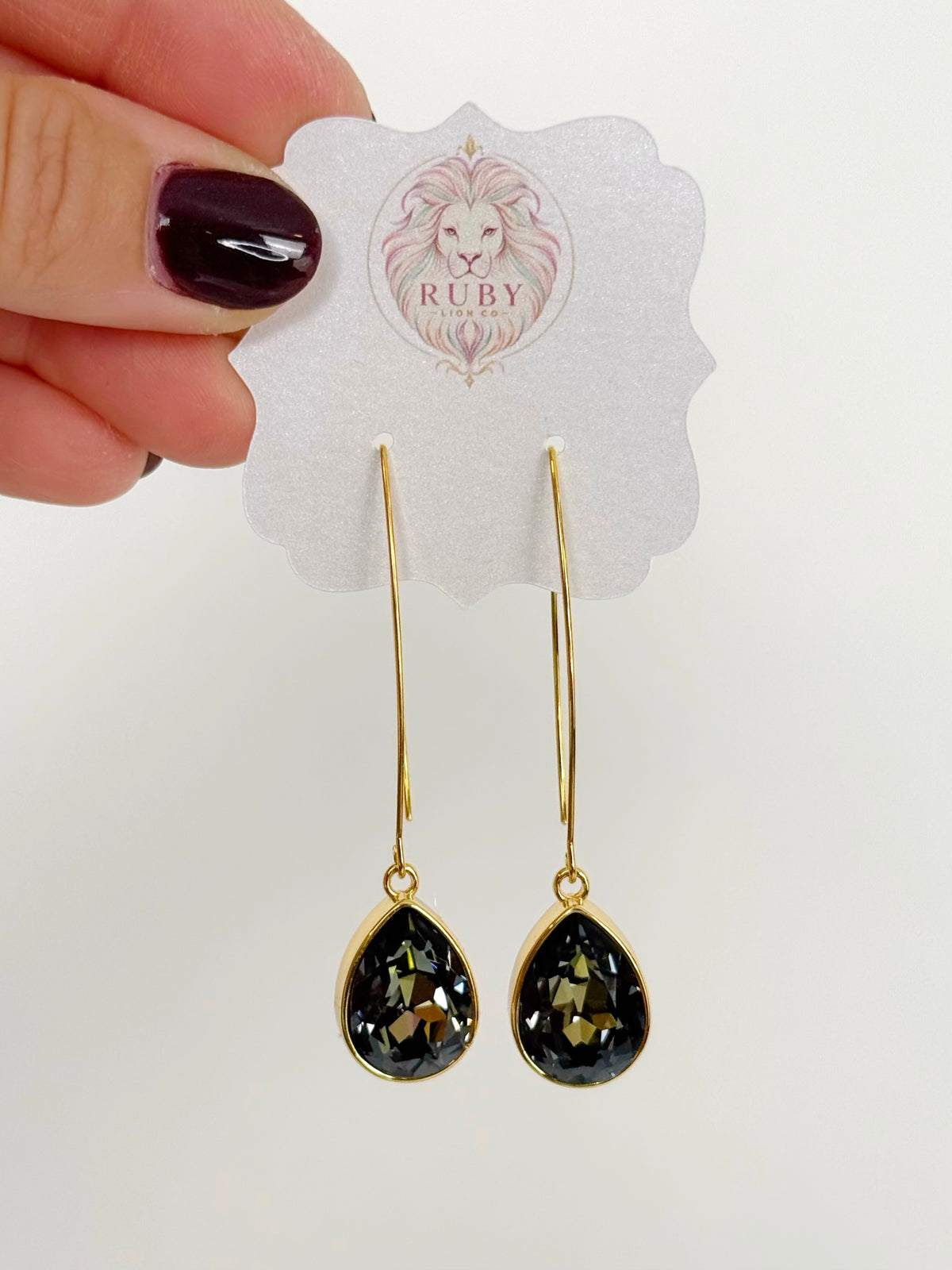The Smoky Sunset Earrings :: Golden Hour Collection