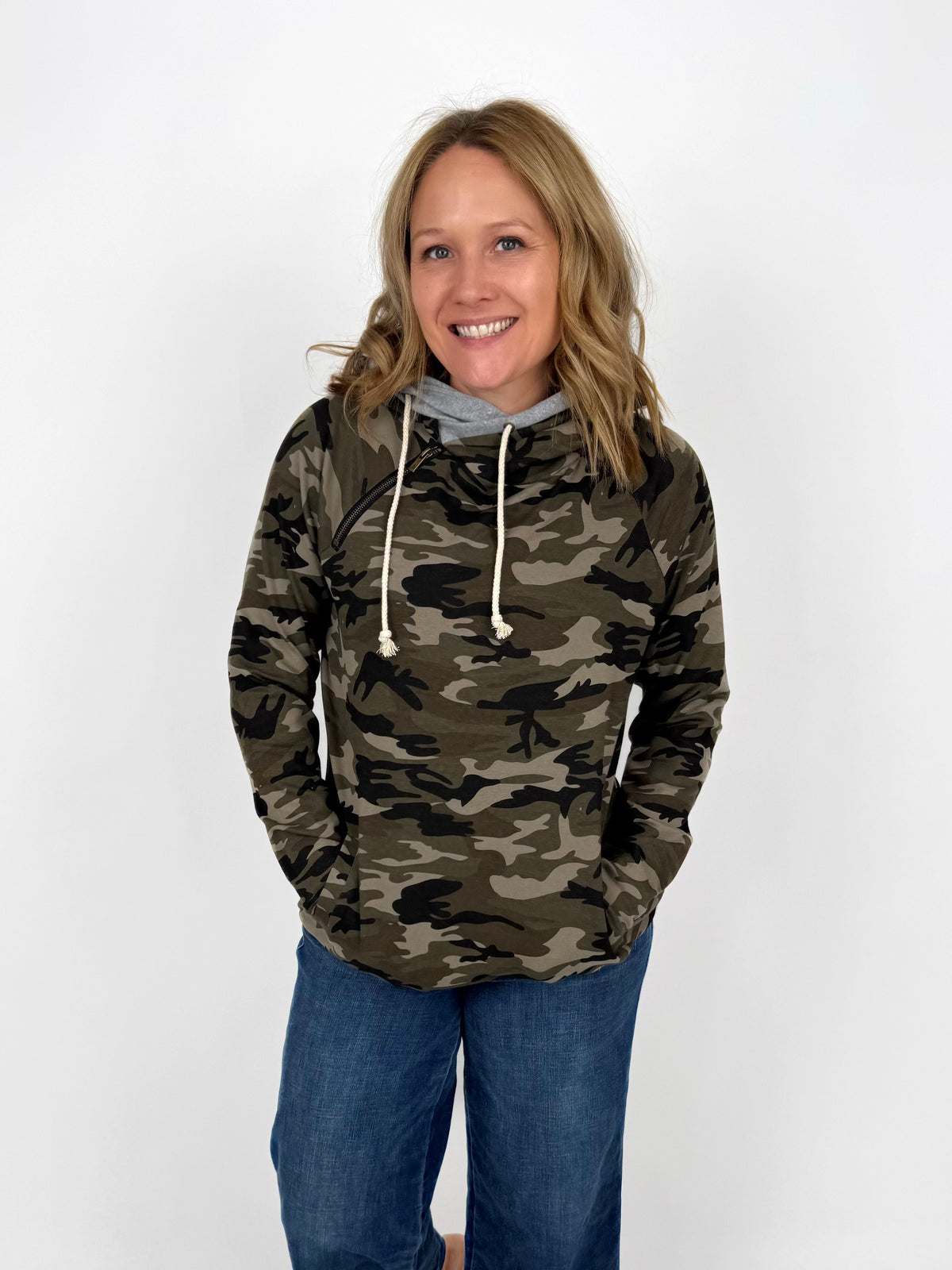 Ampersand DoubleHood Hoodie - Carry-On Camo {S-3X}