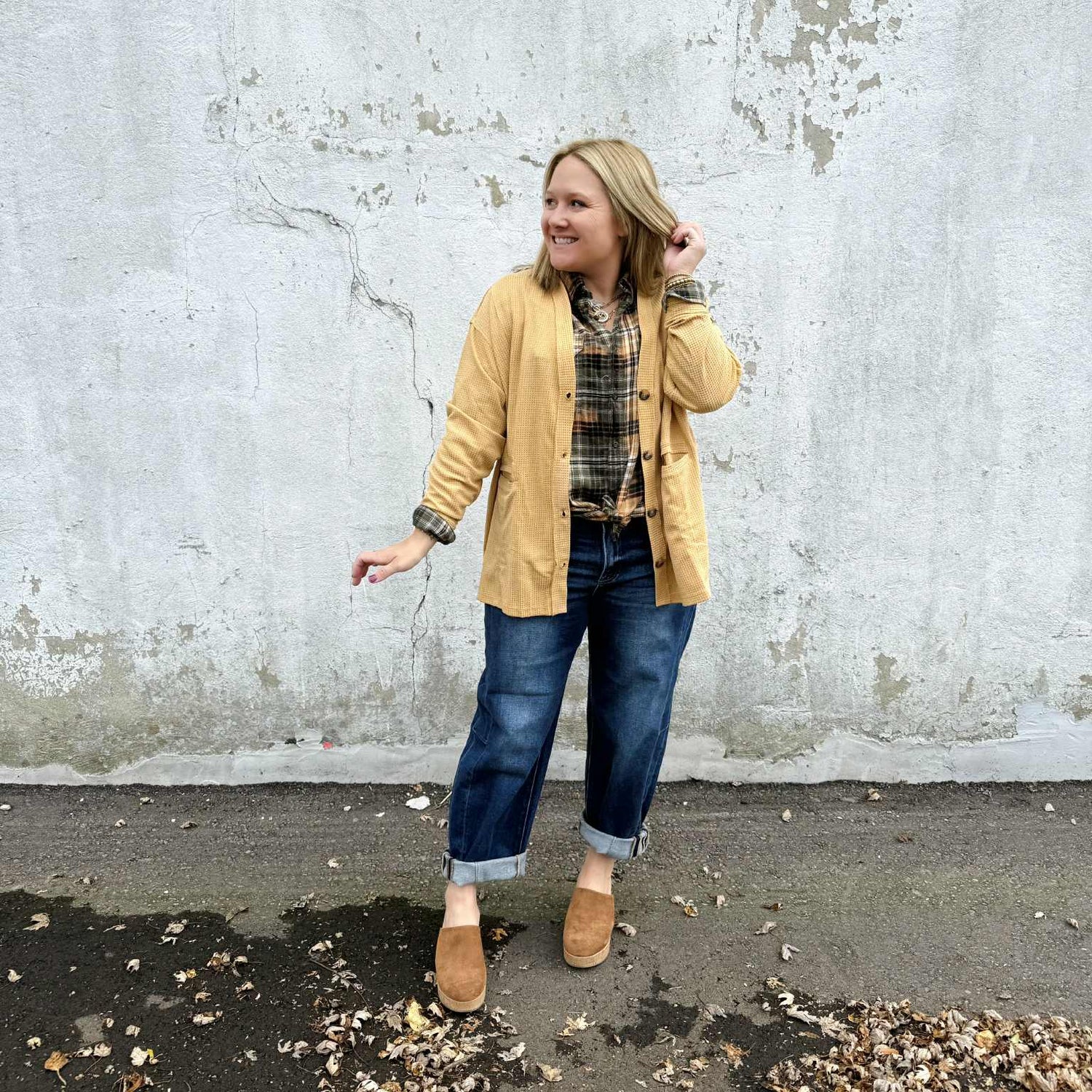 Easy Wear Waffle Cardigan - Multiple Colors! {S-3X}