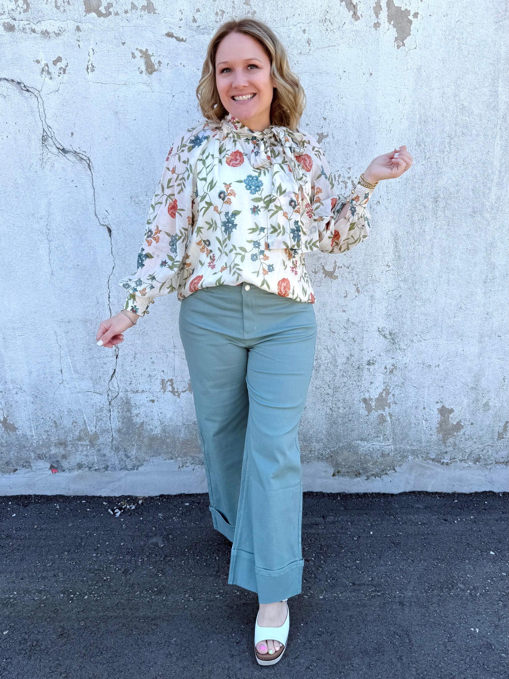 Soft Romance Bow Blouse {S-L} - KaraMarie