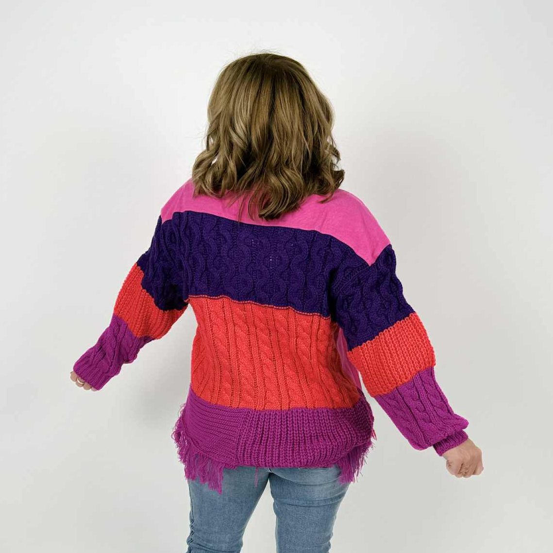 PINK DOORBUSTER! Fringe Vibe Shacket{S-L} - KaraMarie