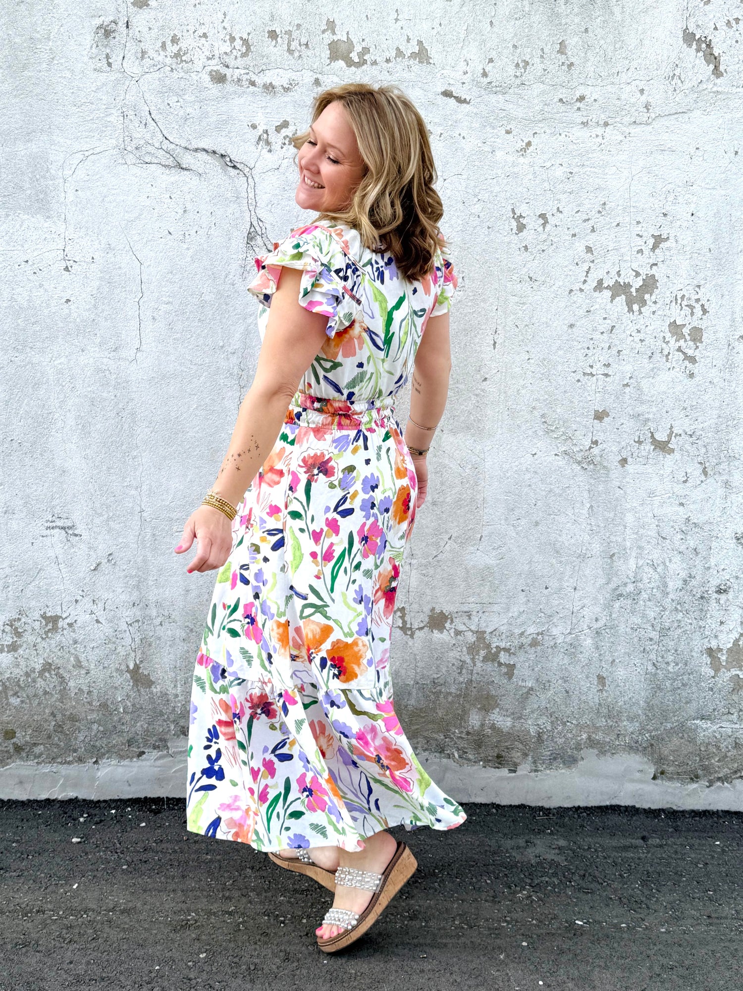 Blooming Elegance Dress {S-3X} - KaraMarie