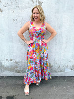Wild Tropic Bloom Maxi Dress {S-L} - KaraMarie