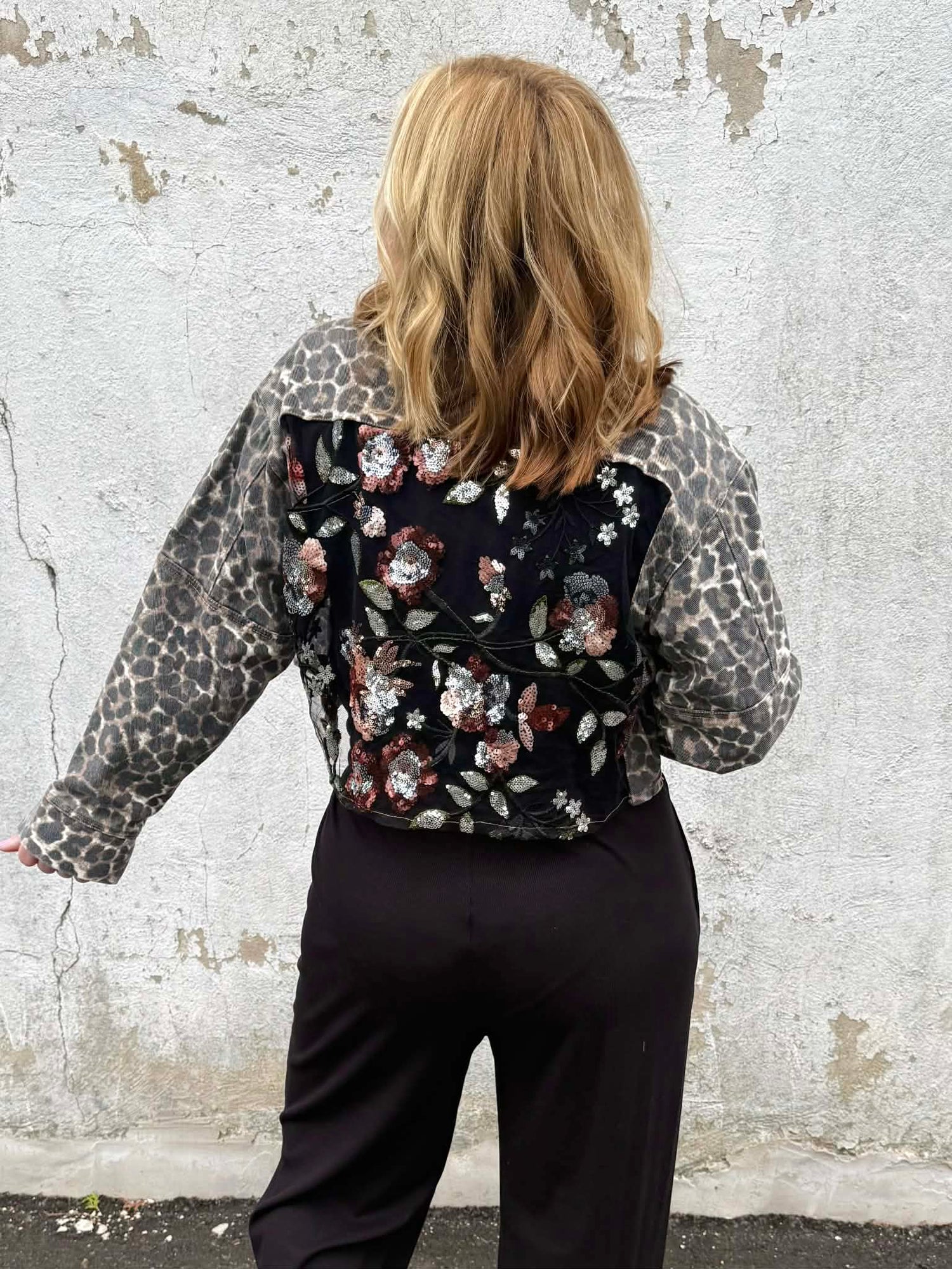 Shimmer Safari Denim Jacket {S-L}