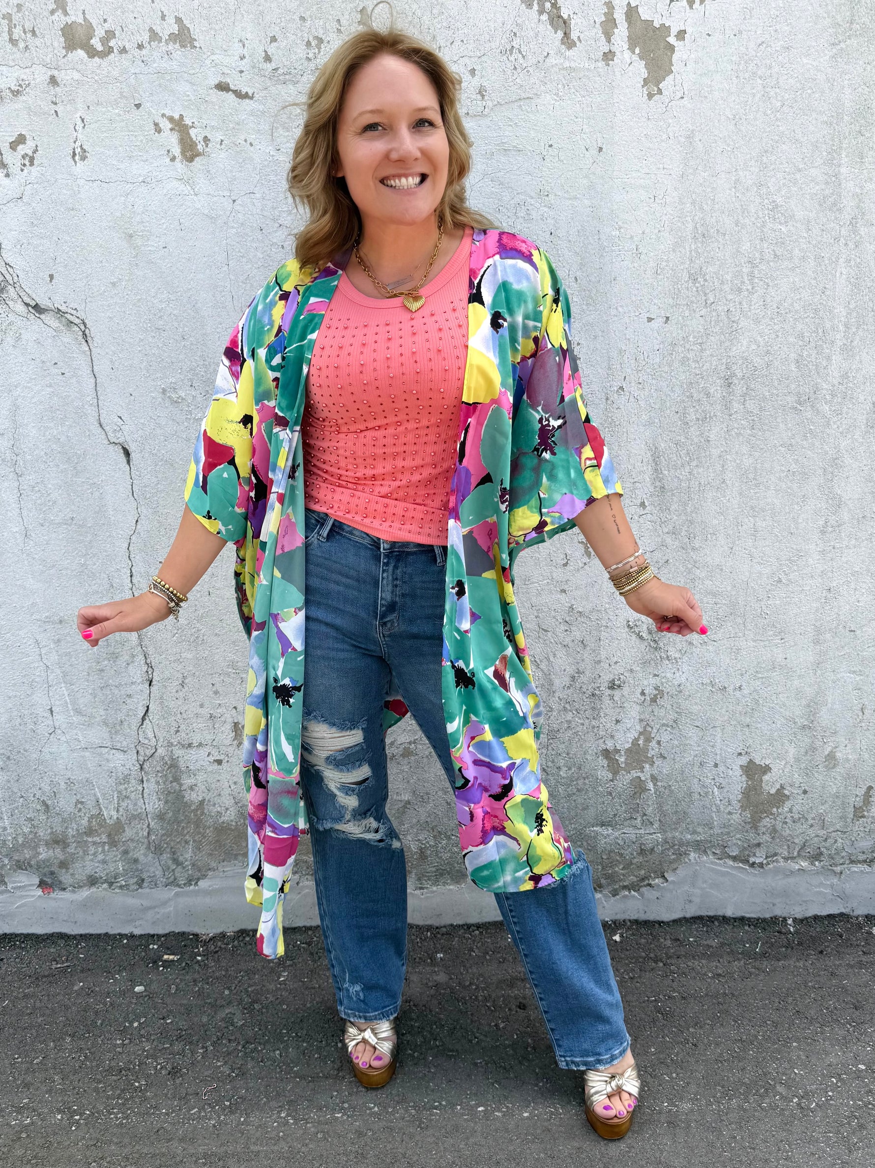 Blossom Breeze Kimono {S/M-1X/2X} - KaraMarie