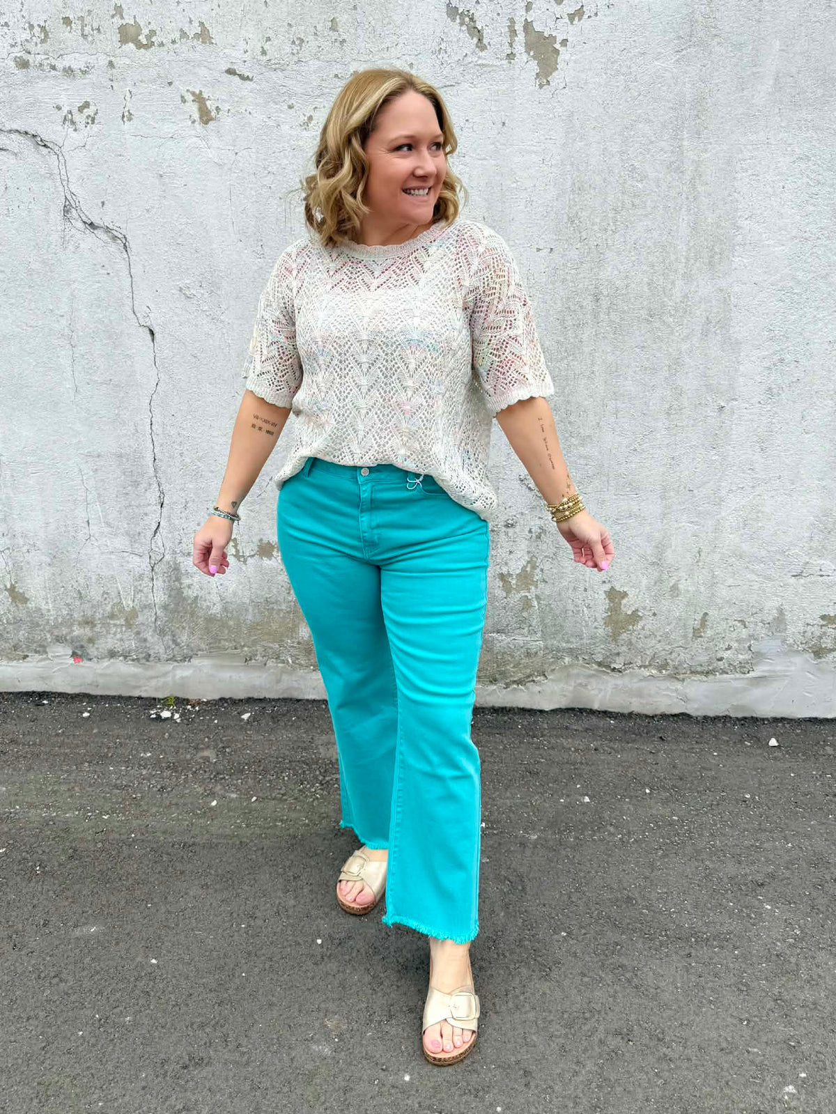 Playful Edge Denim Pants - Multiple Colors! {S-XL} - KaraMarie