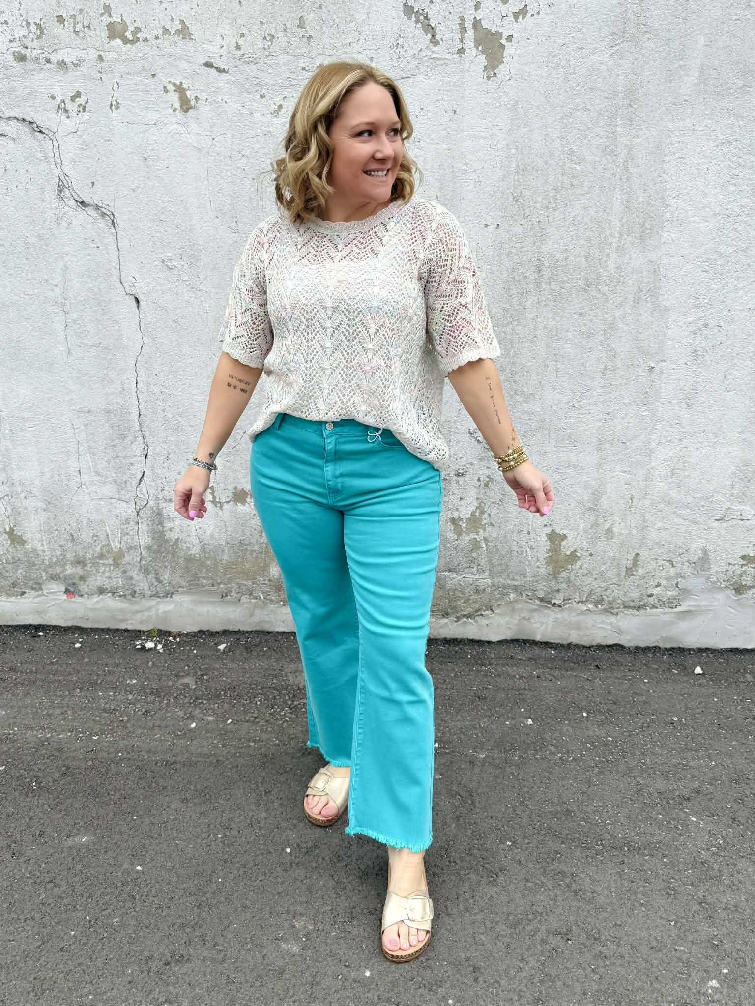 Playful Edge Denim Pants - Multiple Colors! {S-XL} - KaraMarie