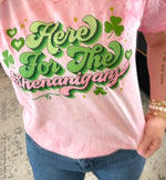 Here For The Shenanigans Graphic Tee {Custom Order!} - KaraMarie
