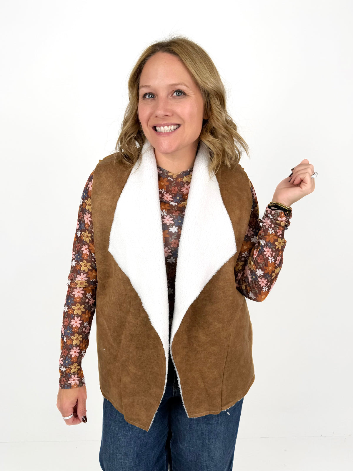 Blakeley Collins Suede Vest {XS-3X} - KaraMarie