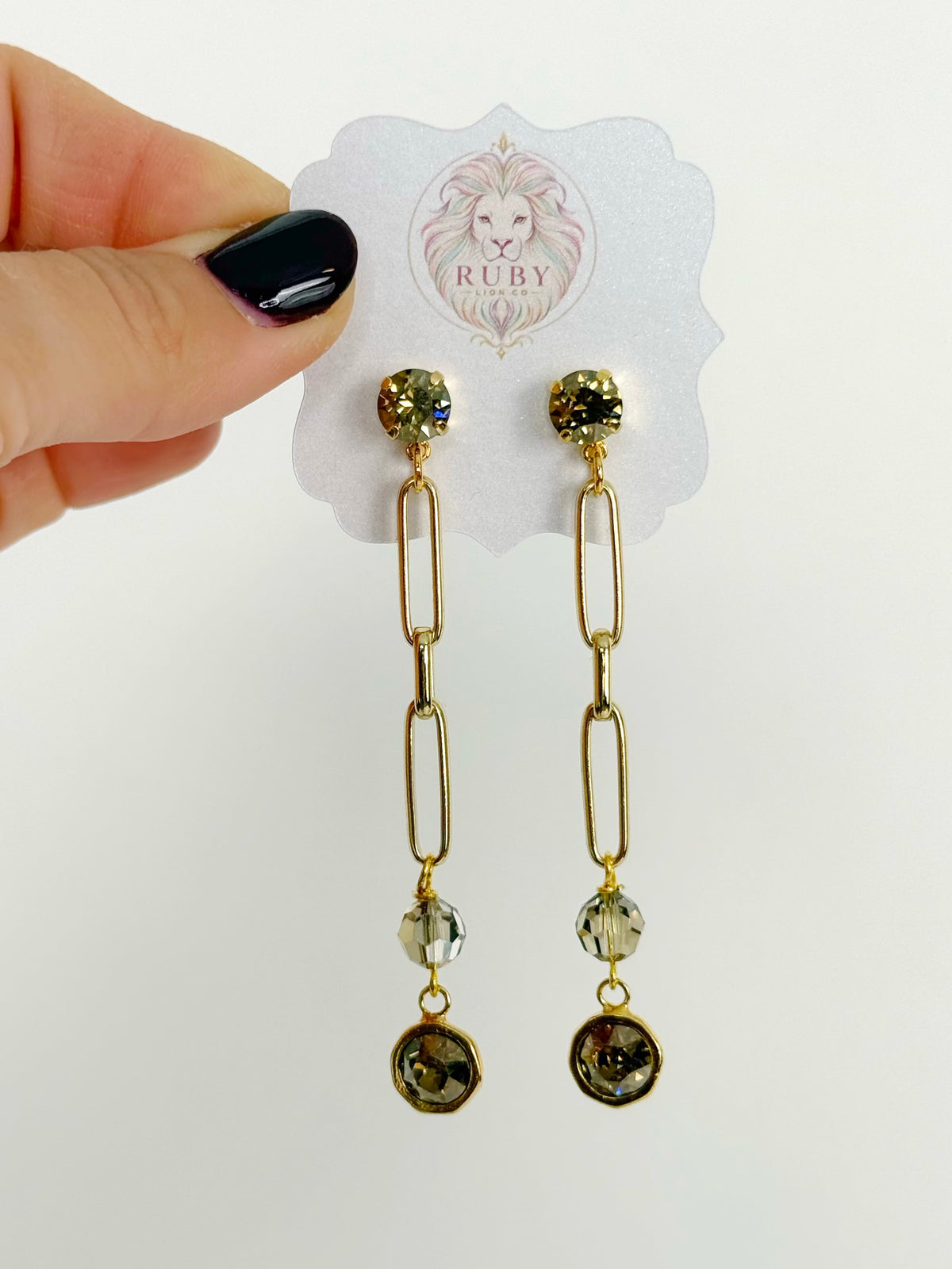 The Liquid Gold Earrings :: Golden Hour Collection