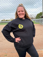 CUSTOM ORDER :: Oversized Baseball/Softball Sweatshirt - KaraMarie