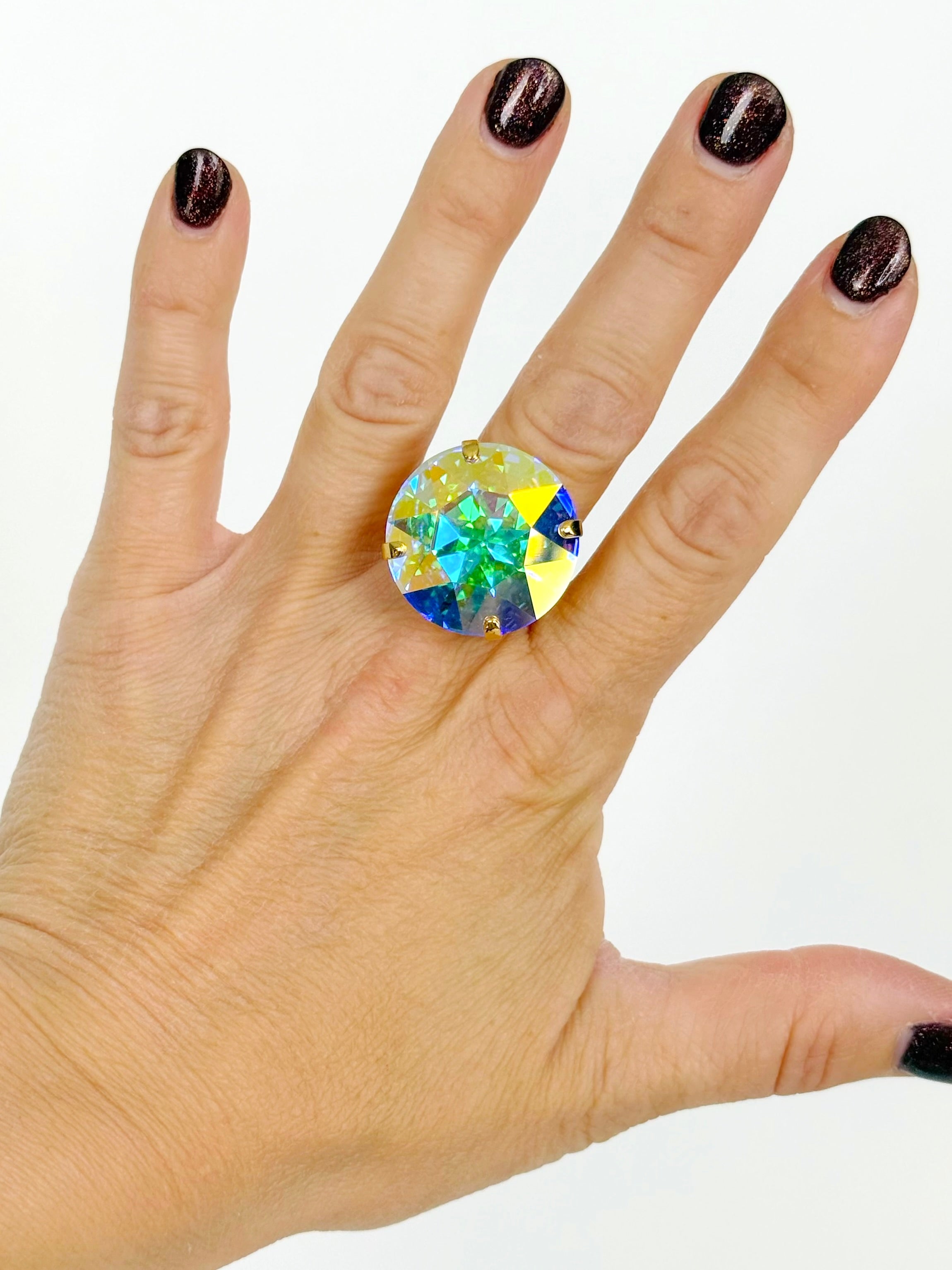 The Rosalie Ring :: Northern Lights Collection :: Aurora Borealis