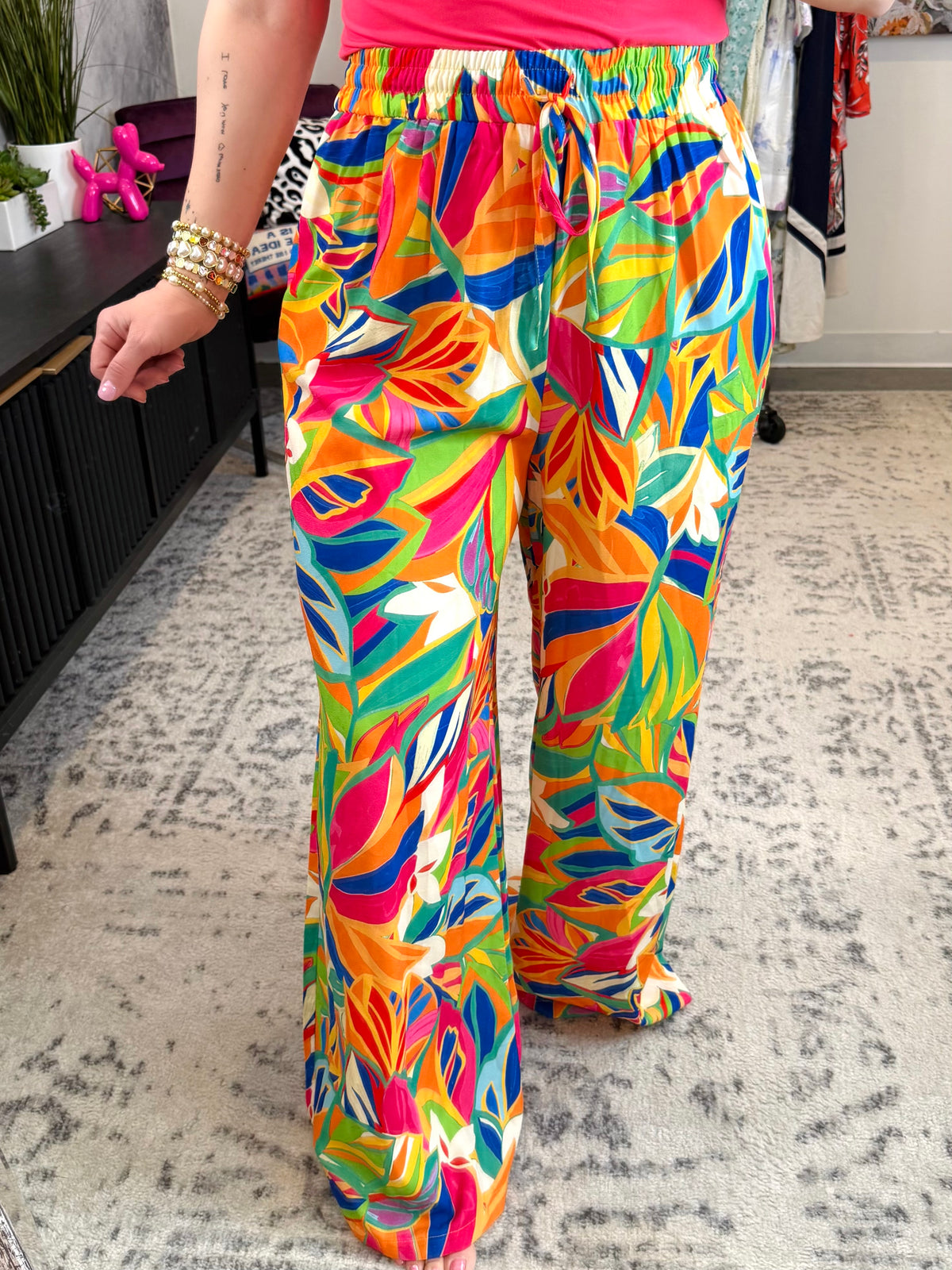 Taste of the Tropics Pants {S-L} - KaraMarie