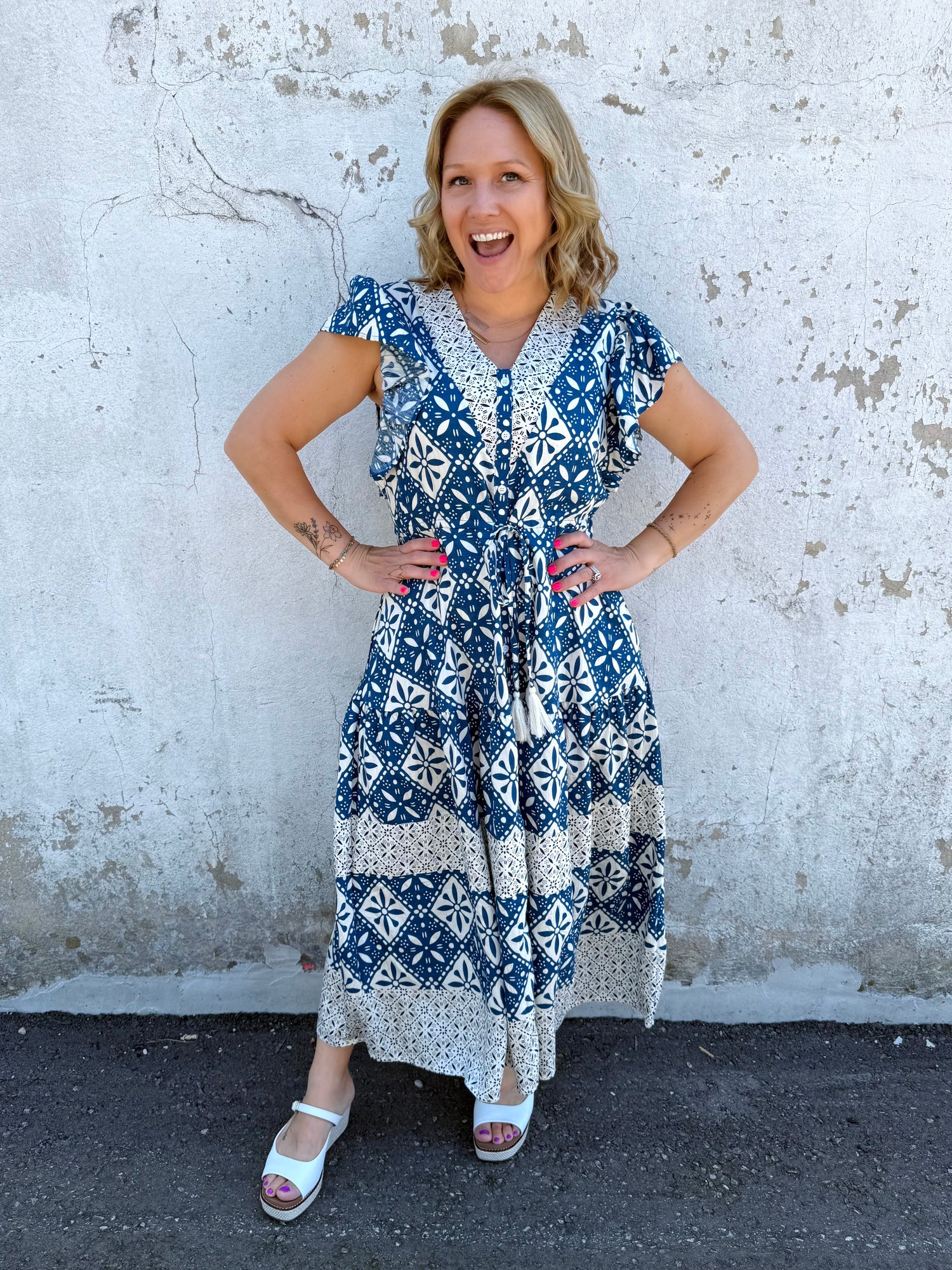 Blue Skies Ahead Dress {S-L}