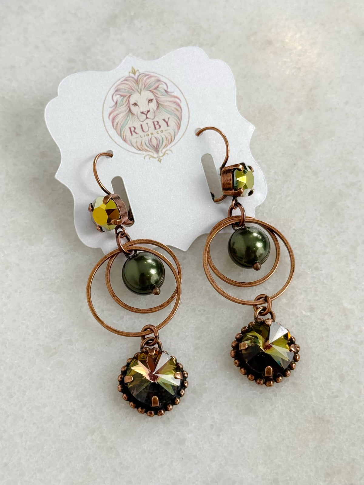 The Juniper Sky Earrings :: Sage Canyon Collection