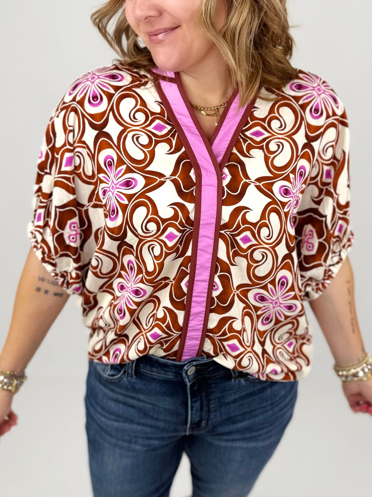 ArtForm Blouse {S-L} - KaraMarie