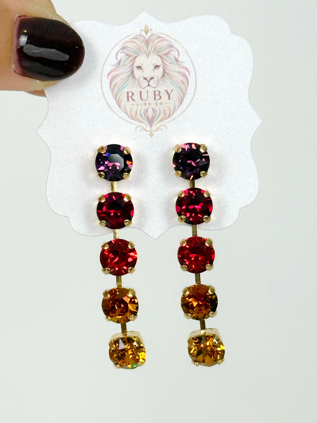 The Harlow Earrings :: Autumn Sunrise Collection